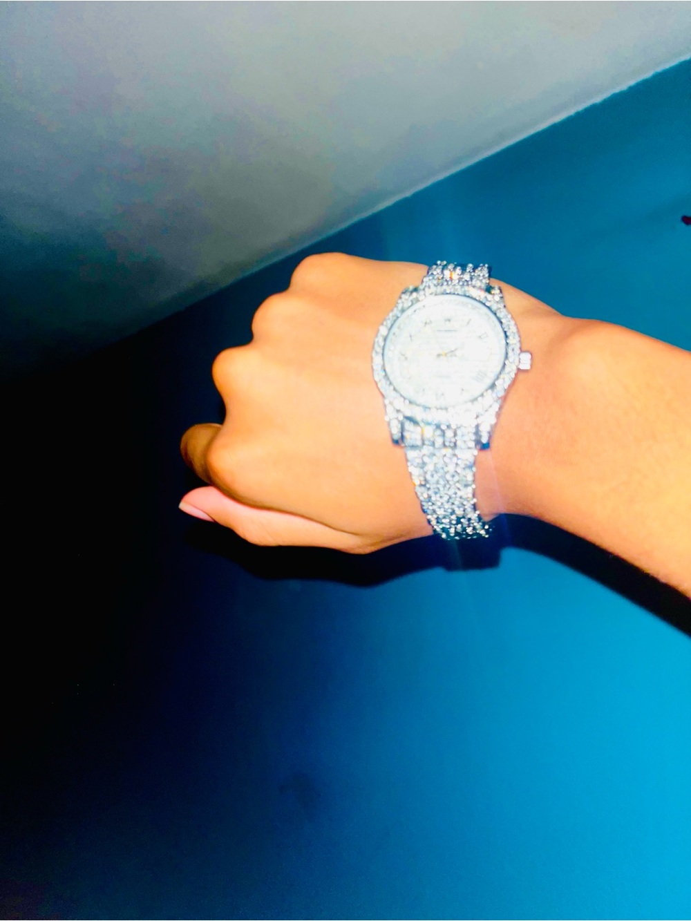High quality moissanite watch